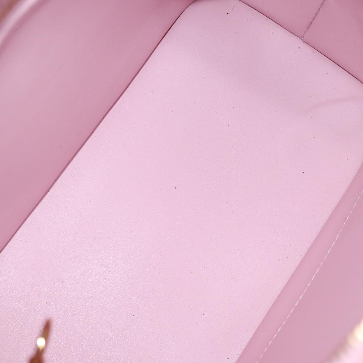LOUIS VUITTON Monogram Vernis Houston Bag Marshmallow Pink M91302 LV 75283