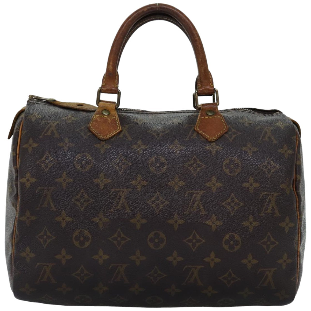LOUIS VUITTON Monogram Speedy 30 Hand Bag M41526 LV 75288