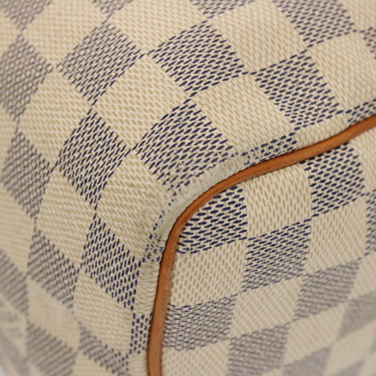 LOUIS VUITTON Damier Azur Speedy 25 Hand Bag N41534 LV 75292
