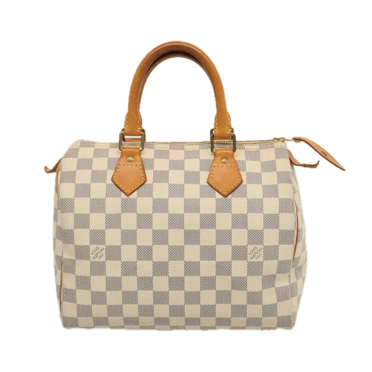 LOUIS VUITTON Damier Azur Speedy 25 Hand Bag N41534 LV 75292