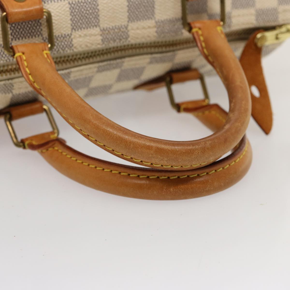 LOUIS VUITTON Damier Azur Speedy 25 Hand Bag N41534 LV 75292