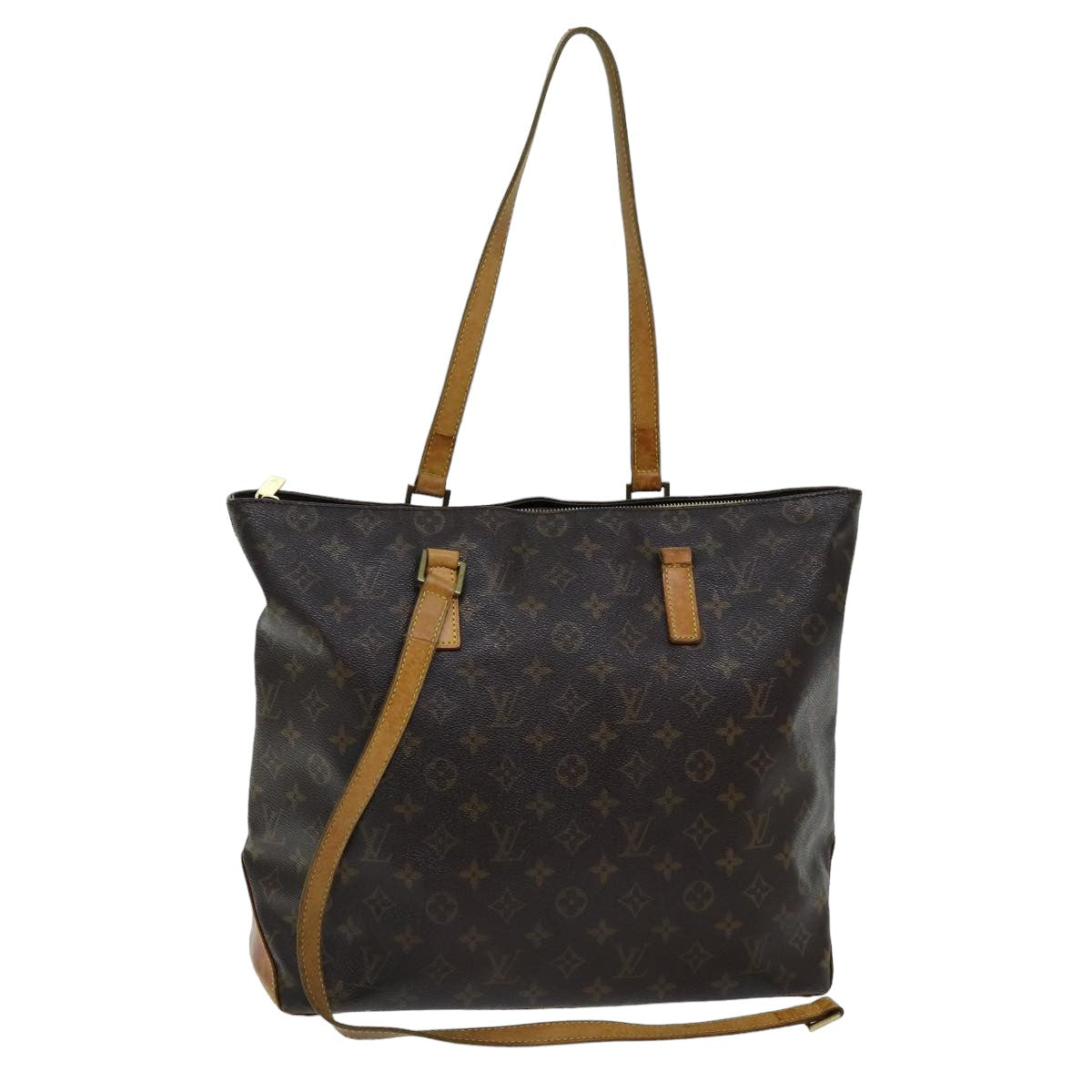 LOUIS VUITTON Monogram Cabas Mezzo Tote Bag M51151 LV 75298