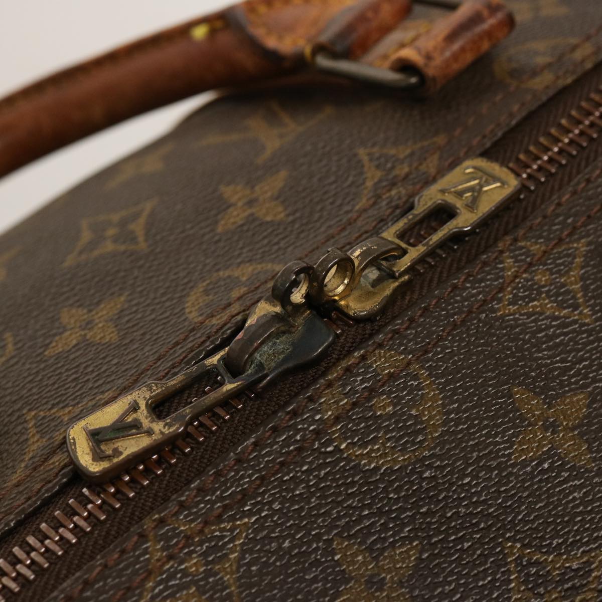 LOUIS VUITTON Monogram Keepall 50 Boston Bag M41426 LV 75299