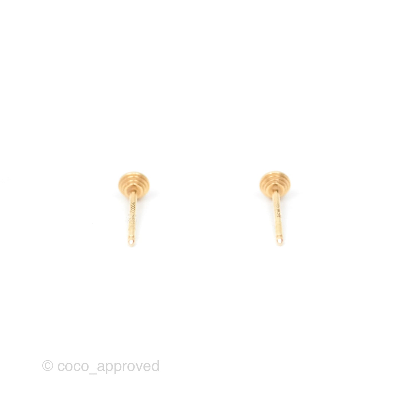 Cartier d'Amour Earrings XS Diamond Yellow Gold