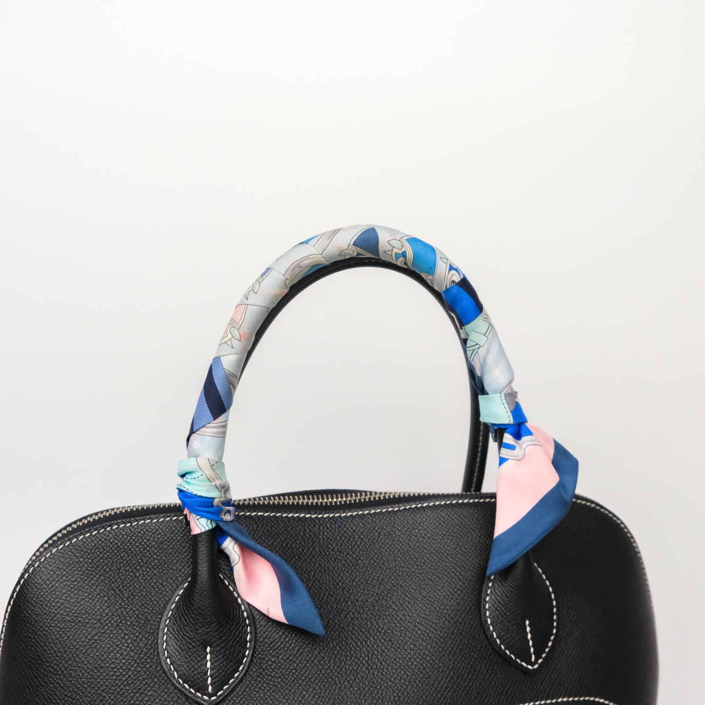 Hermès Bolide Relax 35 Black Noir 89 Epsom Palladium Hardware