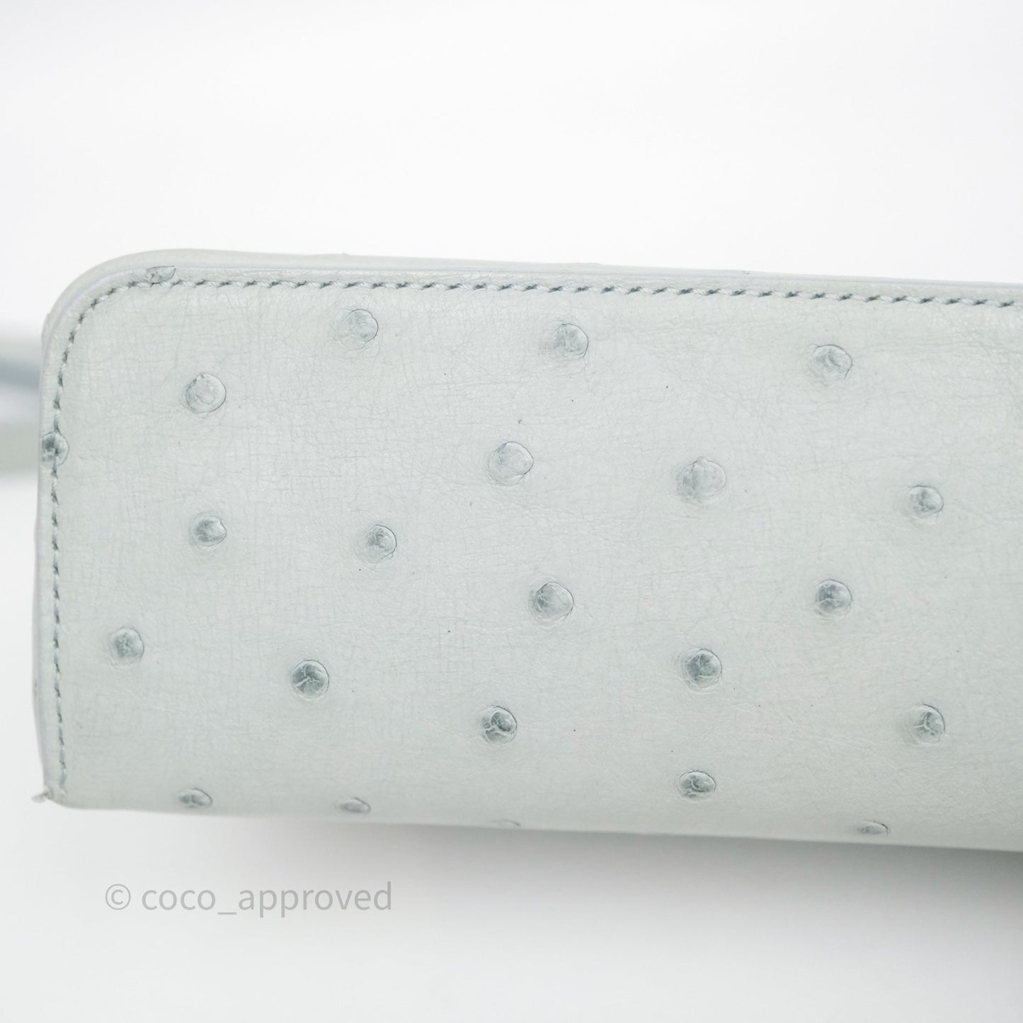 Loro Piana Extra Pocket L19 Light Blue Grey Calfskin
