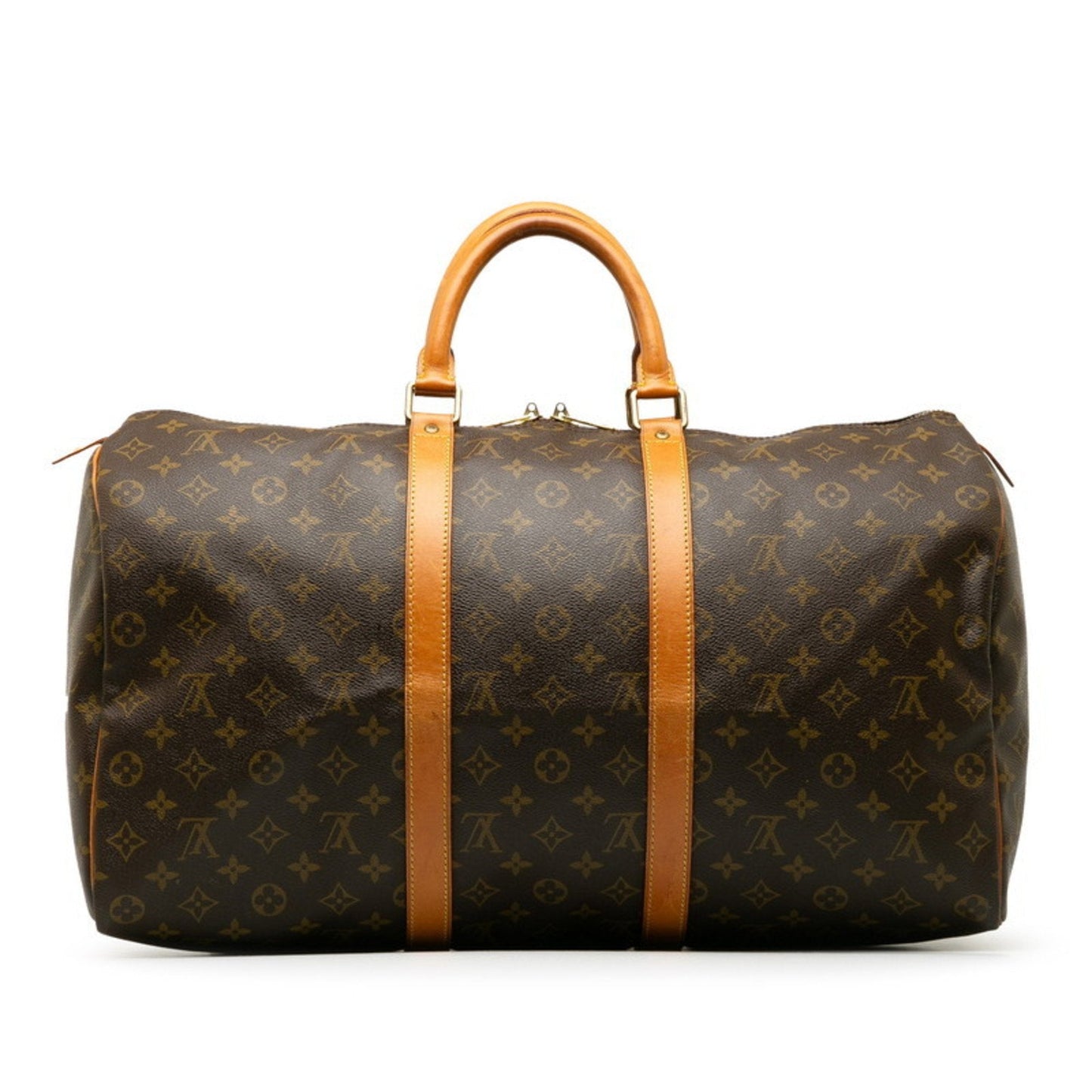 Louis Vuitton Keepall 50  Canvas Travel Bag ()