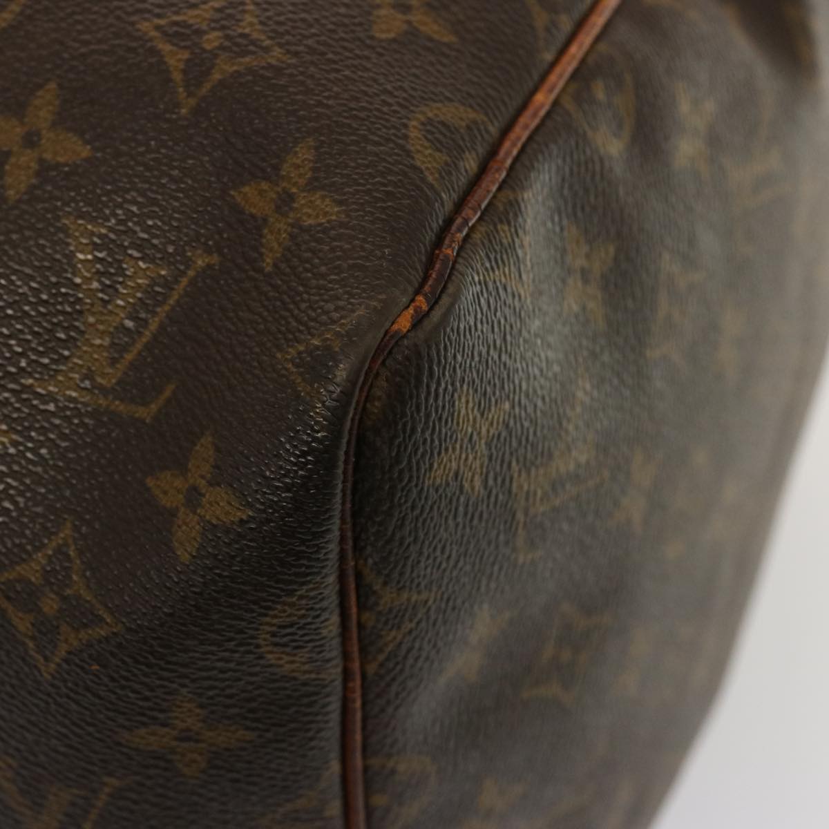 LOUIS VUITTON Monogram Keepall 55 Boston Bag M41424 LV 75300
