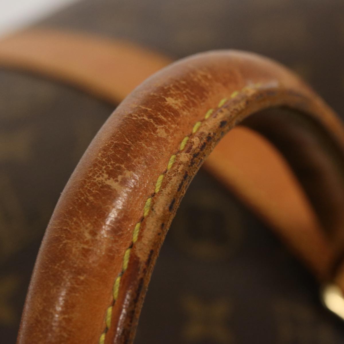 LOUIS VUITTON Monogram Keepall 55 Boston Bag M41424 LV 75300