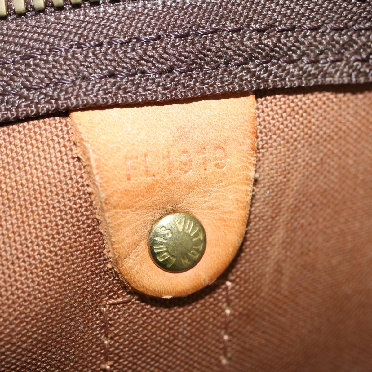 LOUIS VUITTON Monogram Keepall 55 Boston Bag M41424 LV 75300