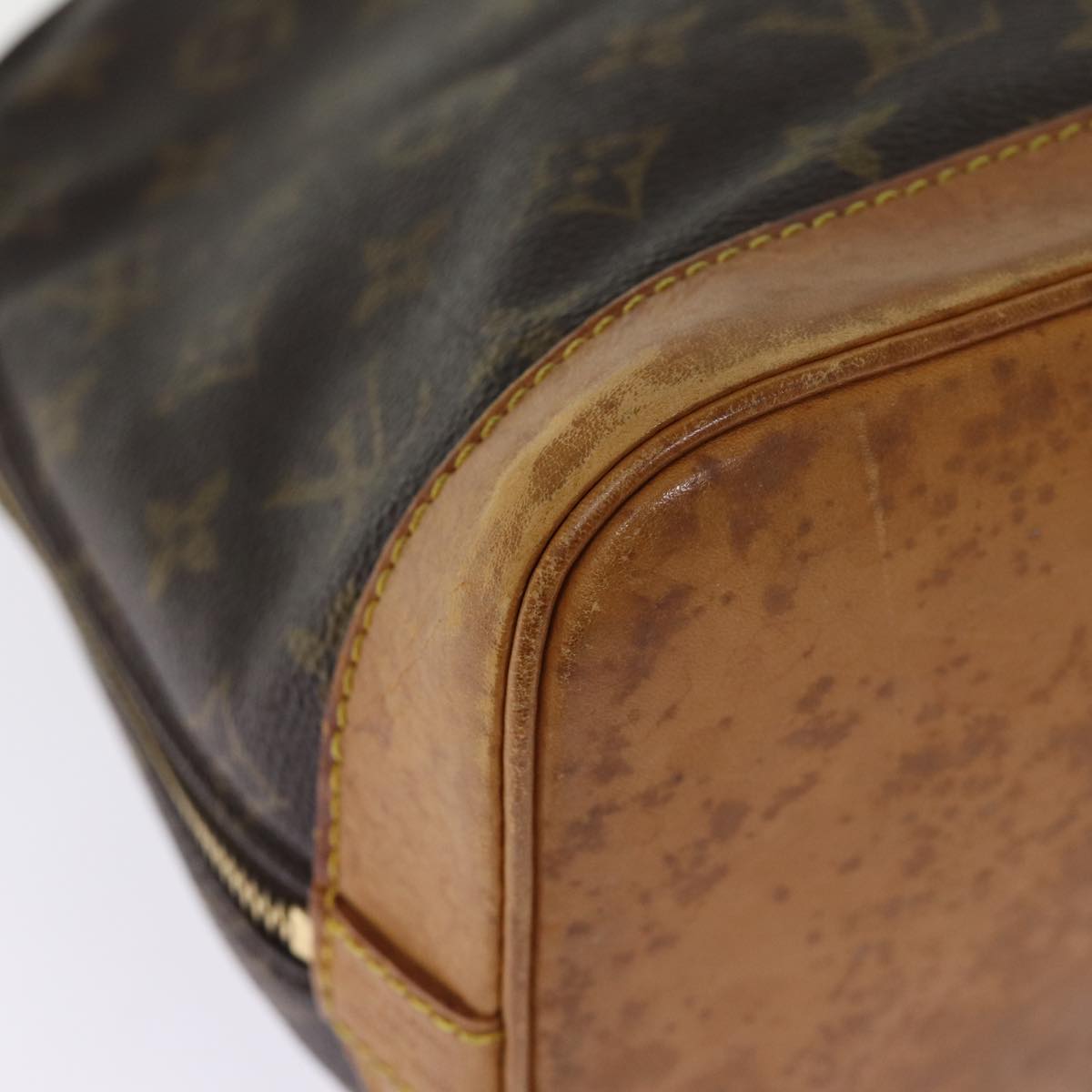 LOUIS VUITTON Monogram Alma Hand Bag M51130 LV 75304