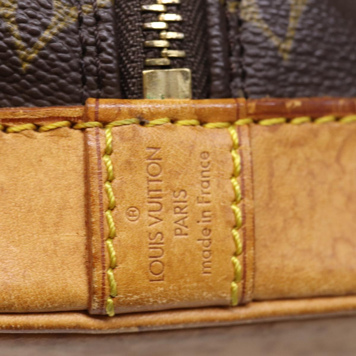 LOUIS VUITTON Monogram Alma Hand Bag M51130 LV 75304