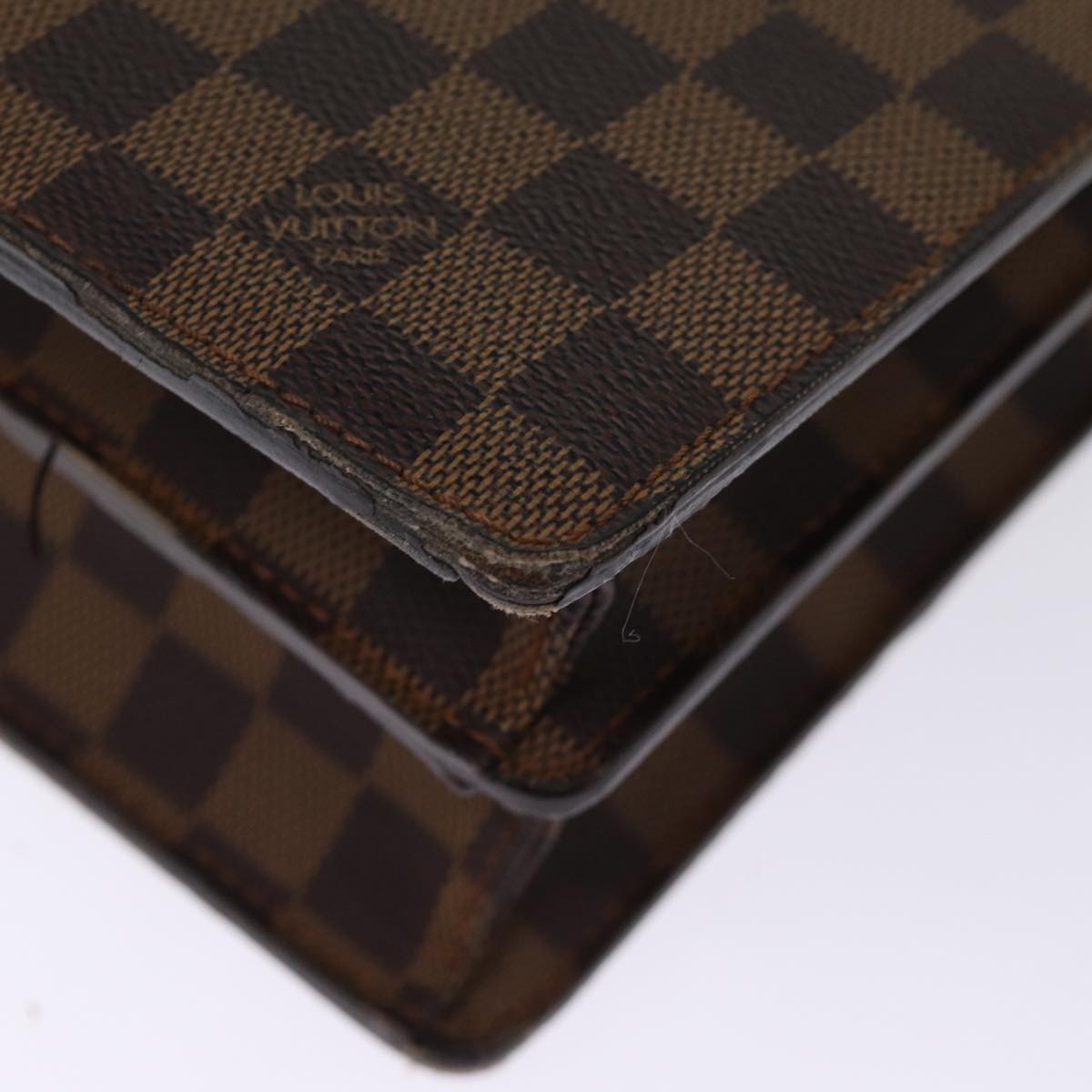 LOUIS VUITTON Damier Ebene Altona GM Hand Bag N53312 LV 75305
