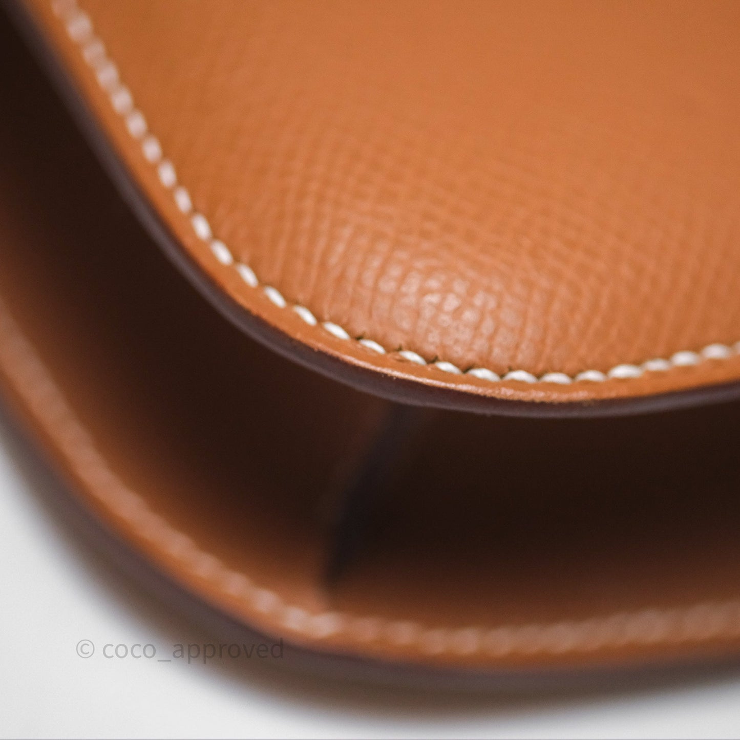 Hermès Constance Elan Gold 37 Epsom Palladium Hardware