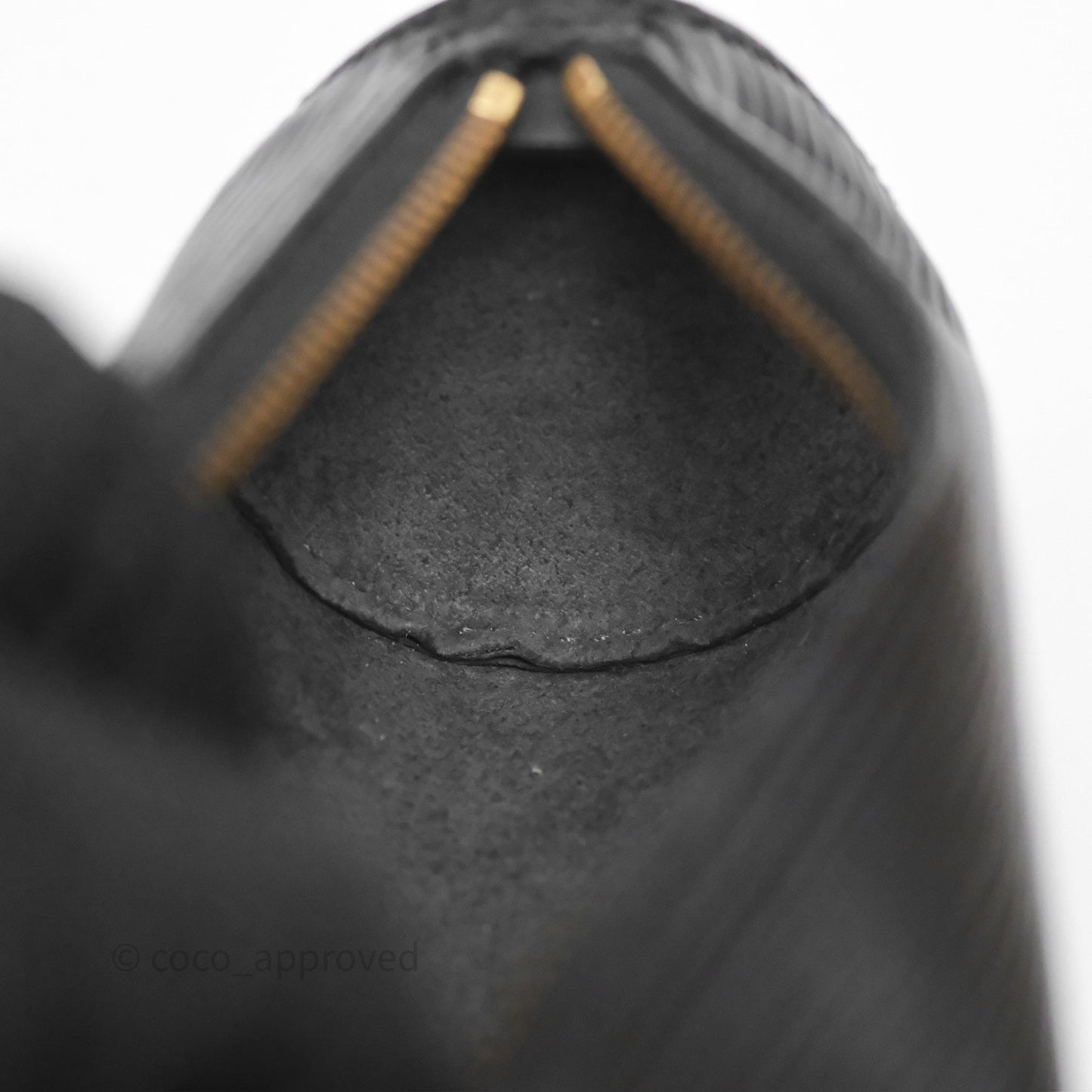 Louis Vuitton Epi Soufflot Bag Black Gold Hardware