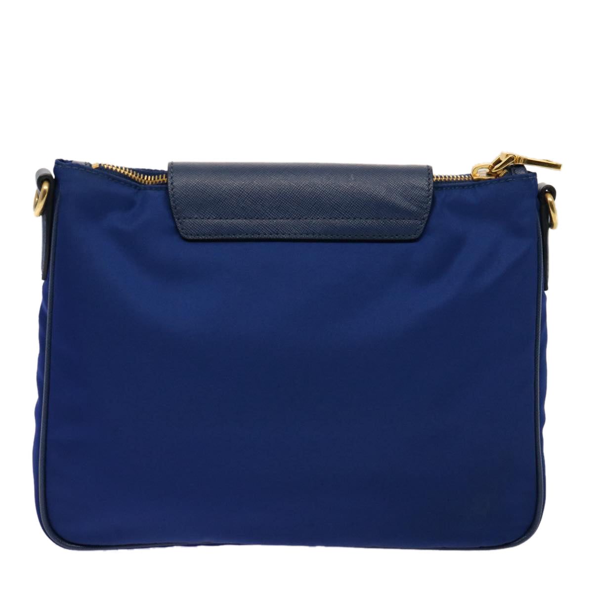 Luxury PradaShoulder Bag Nylon Blue 75359