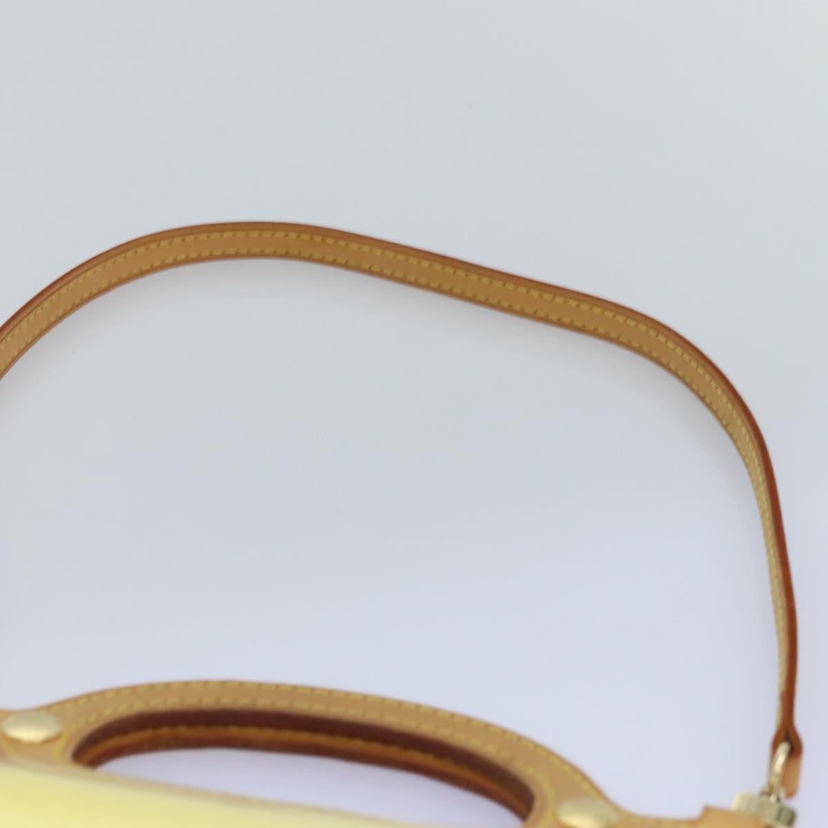 LOUIS VUITTON Monogram Vernis Roxbury Drive Hand Bag Perle M91374 LV 75364