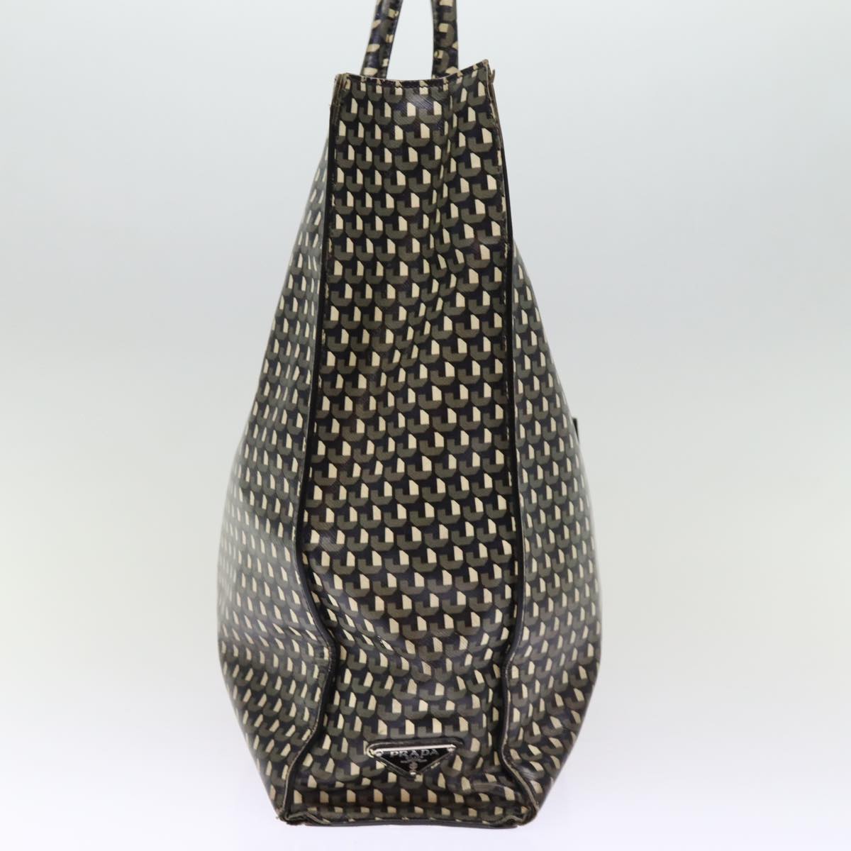 Luxury PradaTote Bag Safiano leather 2way Black 75371