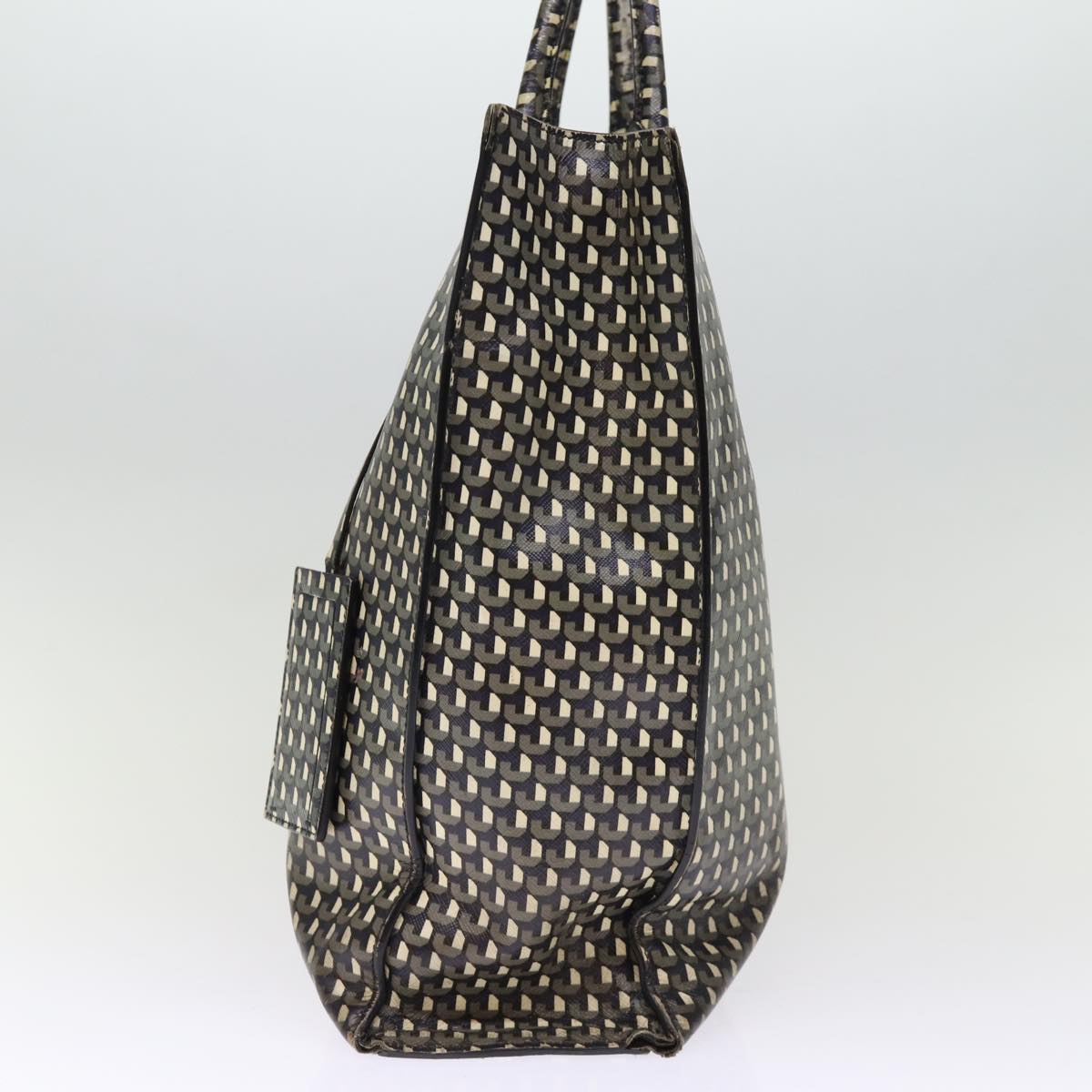 Luxury PradaTote Bag Safiano leather 2way Black 75371
