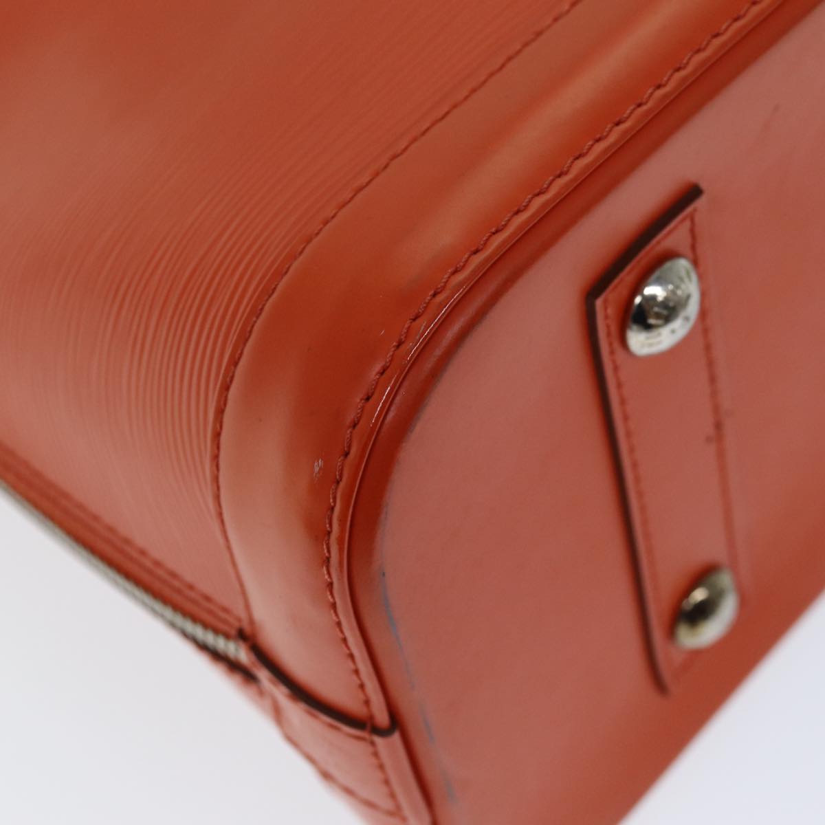 LOUIS VUITTON Epi Alma PM Hand Bag Orange Pimon M40623 LV 75380