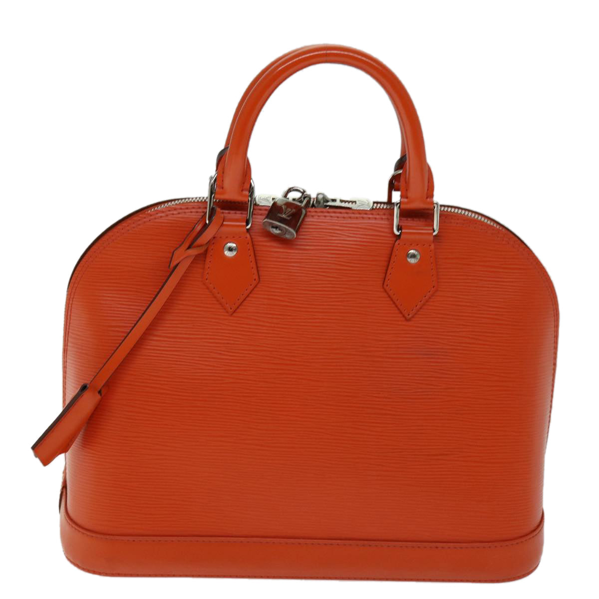 LOUIS VUITTON Epi Alma PM Hand Bag Orange Pimon M40623 LV 75380
