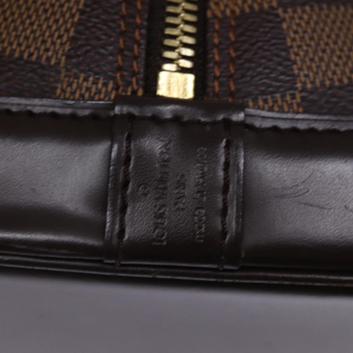LOUIS VUITTON Damier Ebene Alma Hand Bag N51131 LV 75381