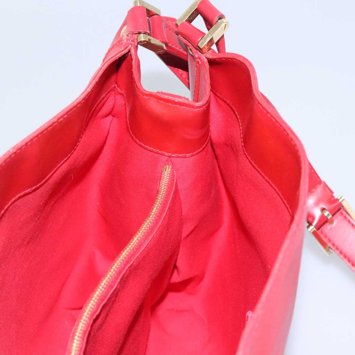 LOUIS VUITTON Epi Mandala MM Shoulder Bag Red M5889E LV 75384