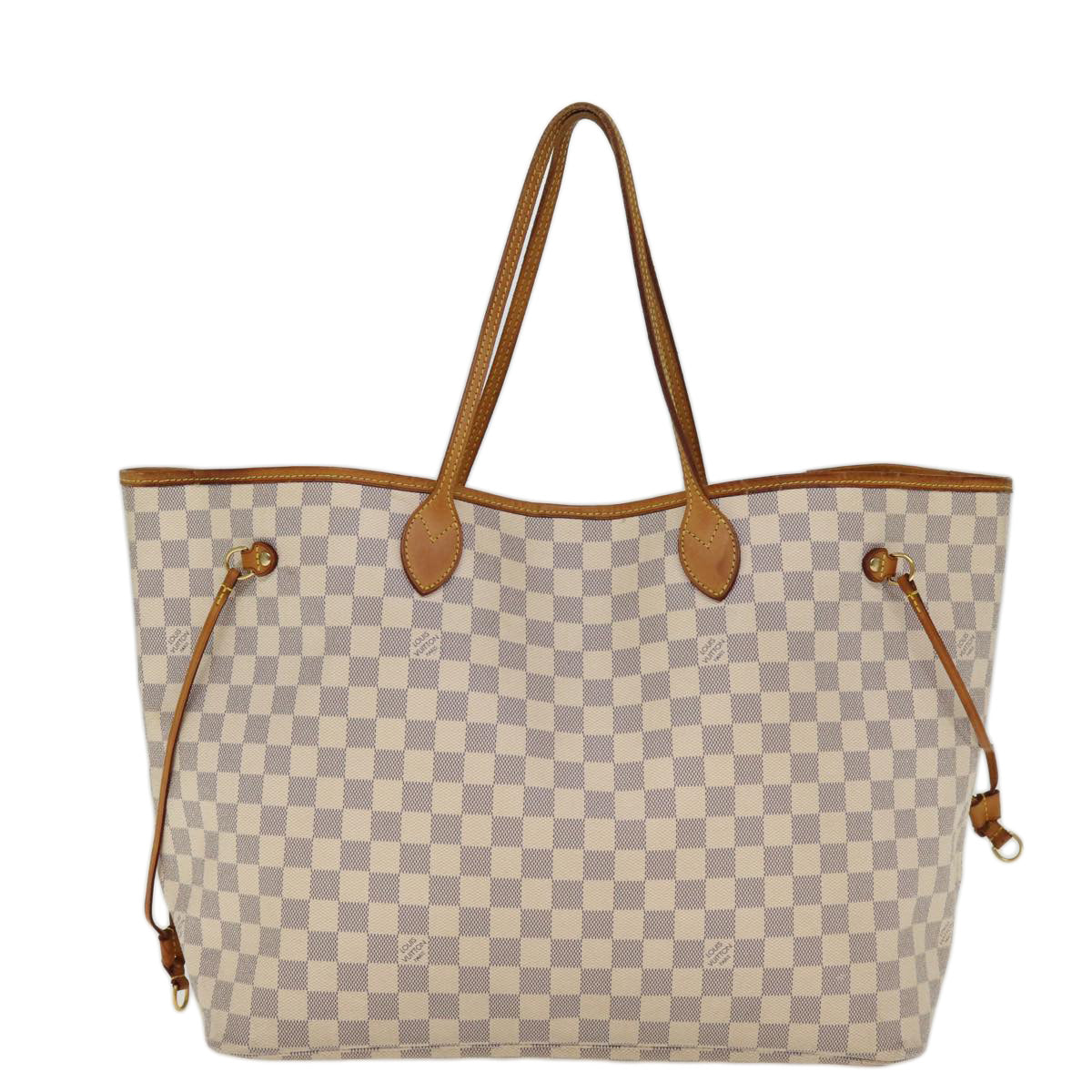 LOUIS VUITTON Damier Azur Neverfull GM Tote Bag N41360 LV 75394