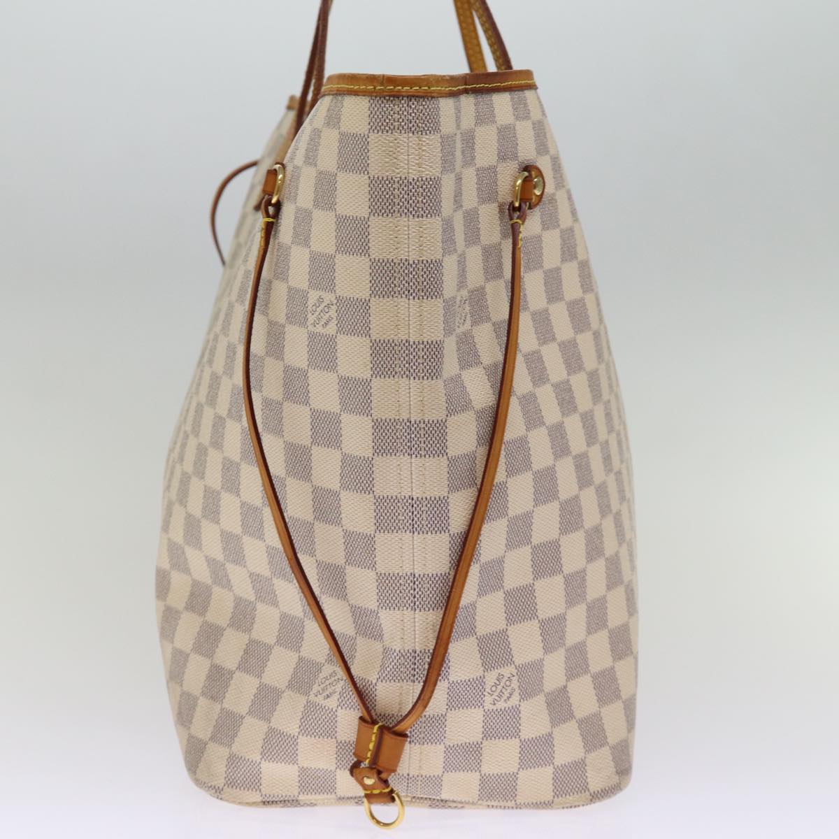 LOUIS VUITTON Damier Azur Neverfull GM Tote Bag N41360 LV 75394