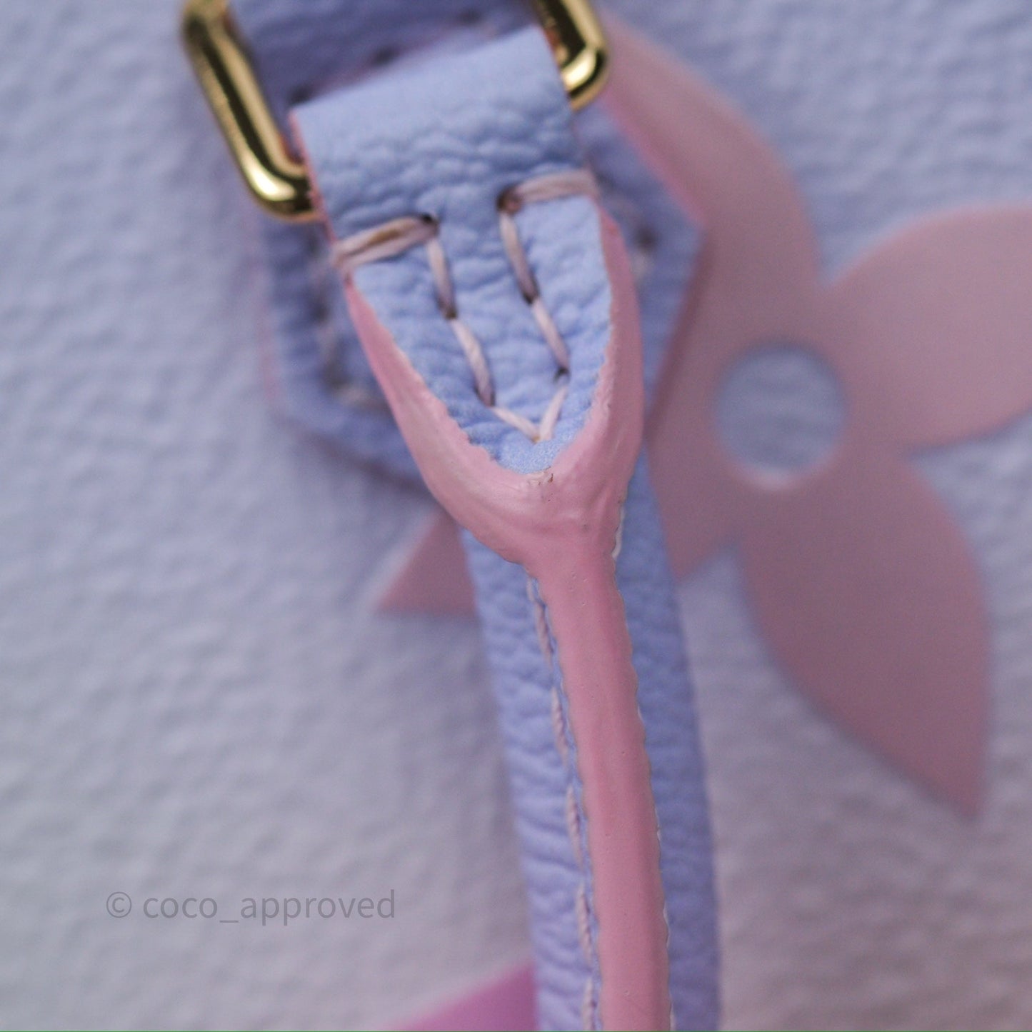 Louis Vuitton Petit Sac Plat Bag Sunrise Pastel