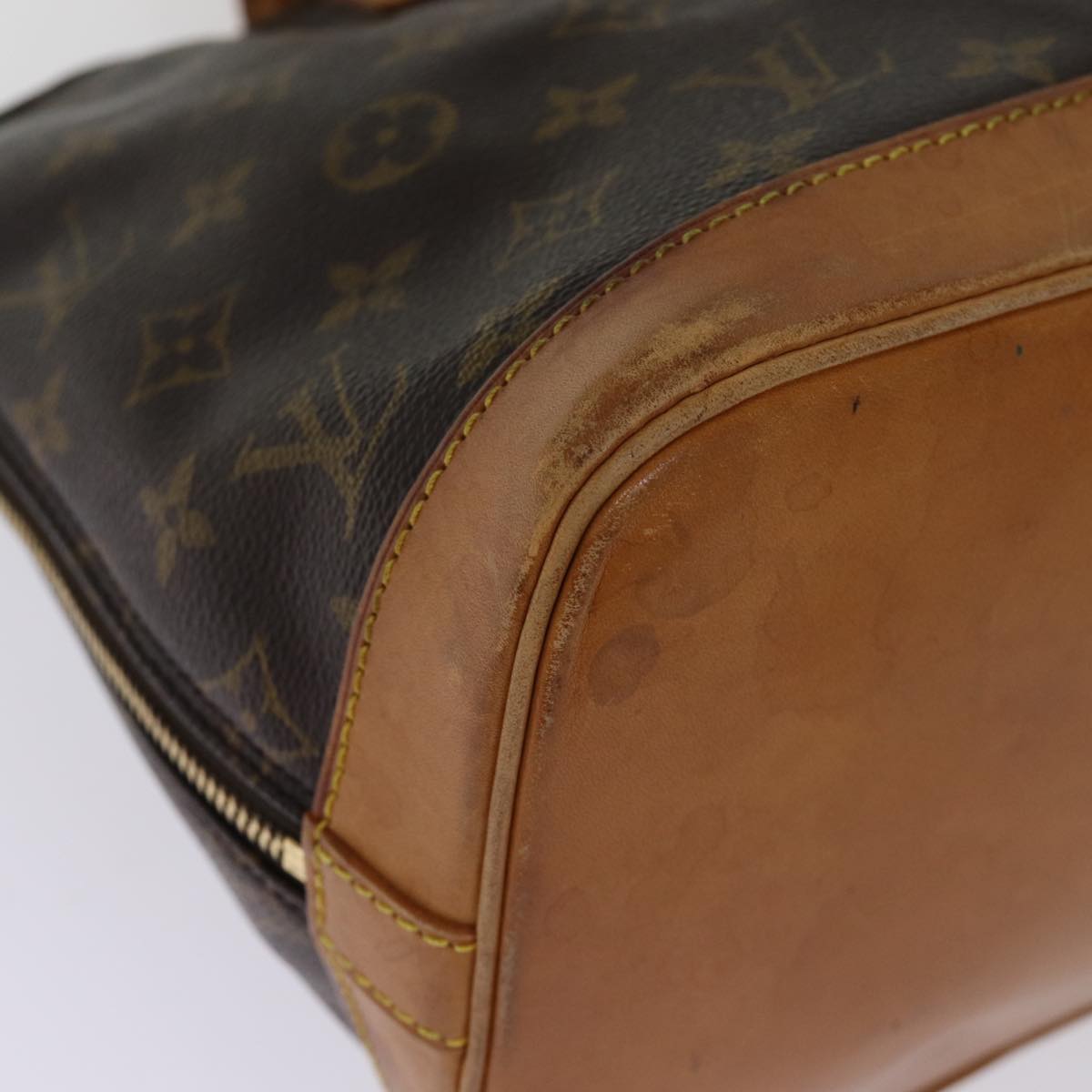 LOUIS VUITTON Monogram Alma Hand Bag M51130 LV 75401