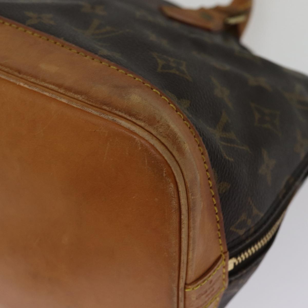 LOUIS VUITTON Monogram Alma Hand Bag M51130 LV 75401