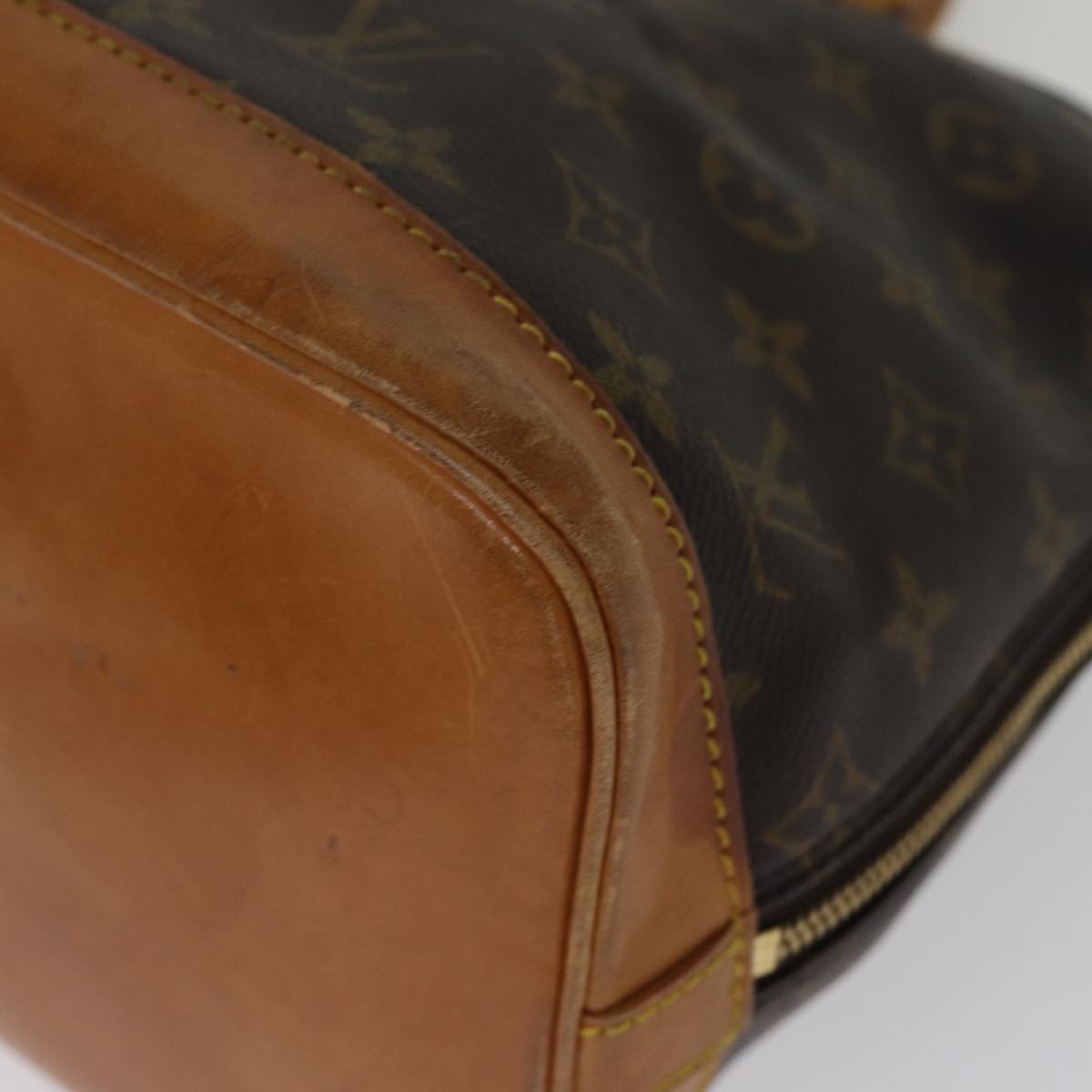 LOUIS VUITTON Monogram Alma Hand Bag M51130 LV 75401