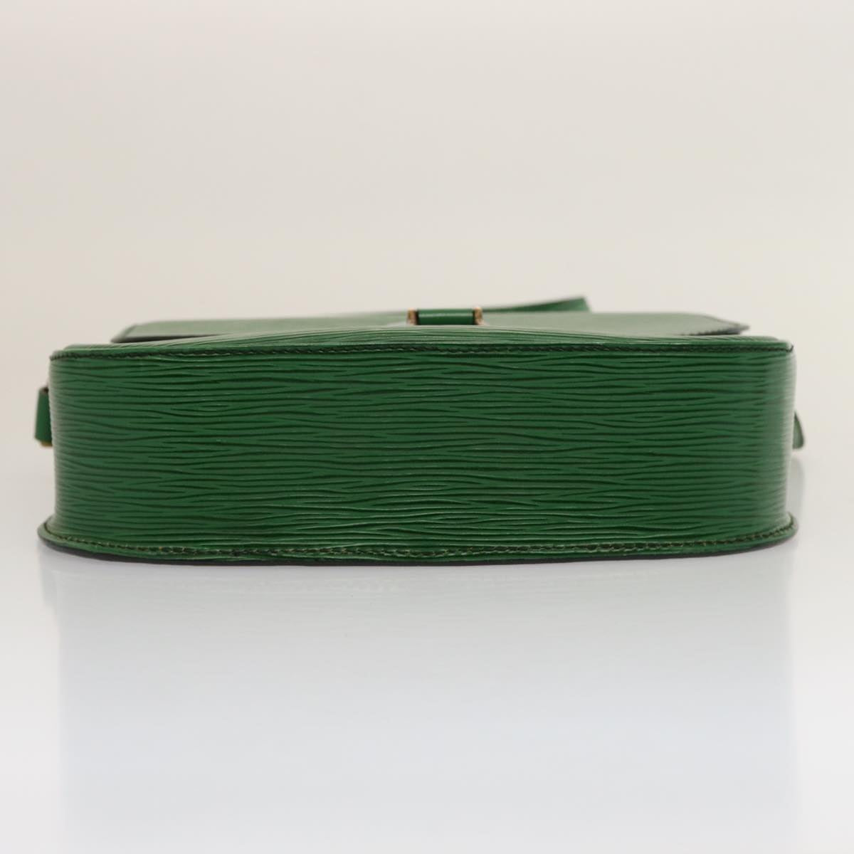 LOUIS VUITTON Epi Saint Cloud GM Shoulder Bag Green M52194 LV 75406