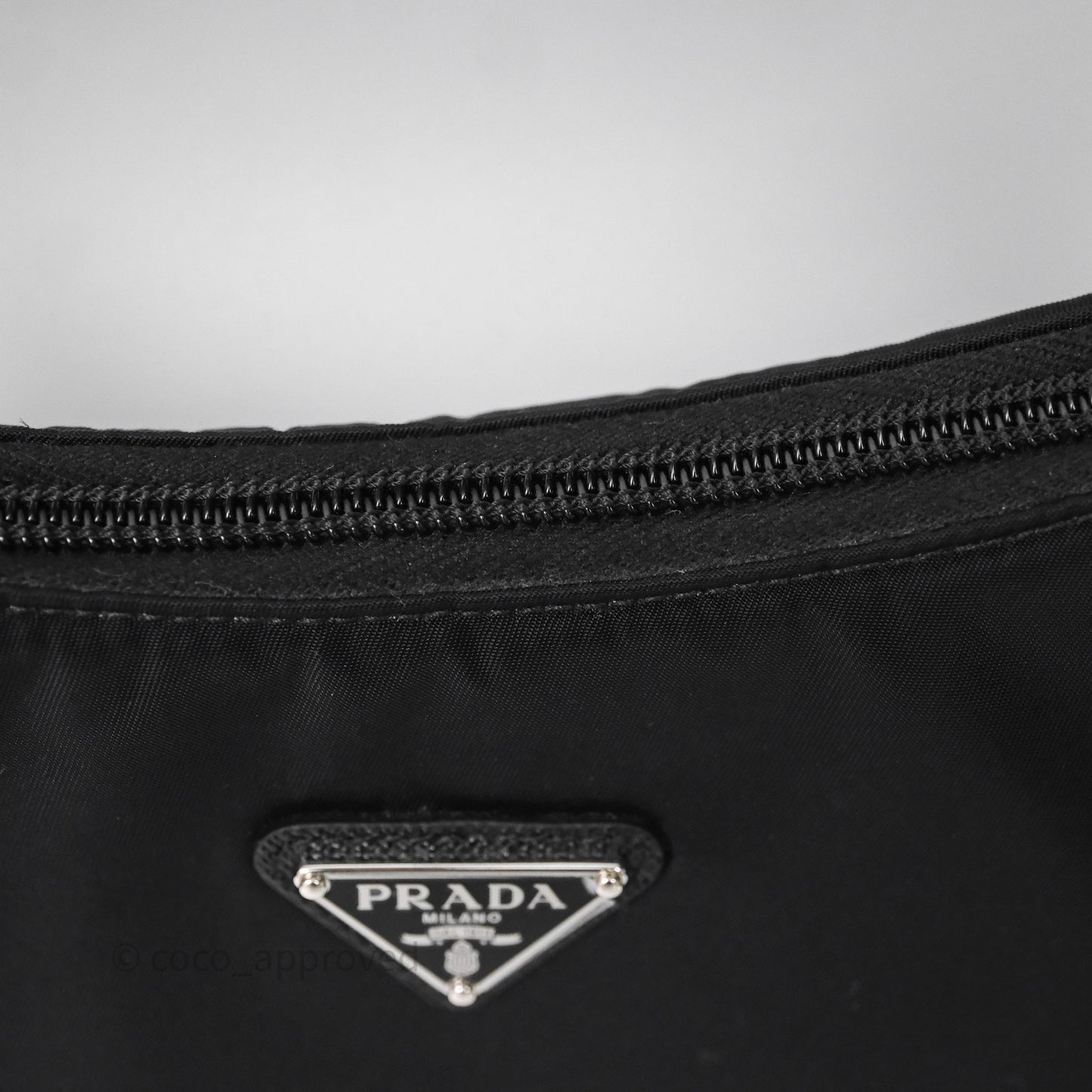 Prada Re-Edition 2000 Nylon Mini Bag Black