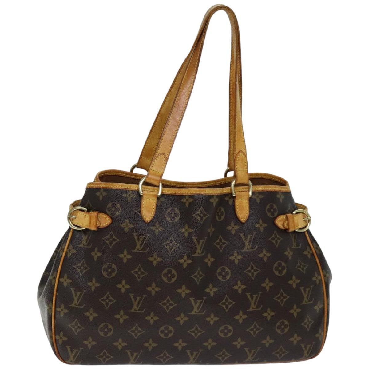 LOUIS VUITTON Monogram Batignolles Horizontal Tote Bag M51154 LV 75414