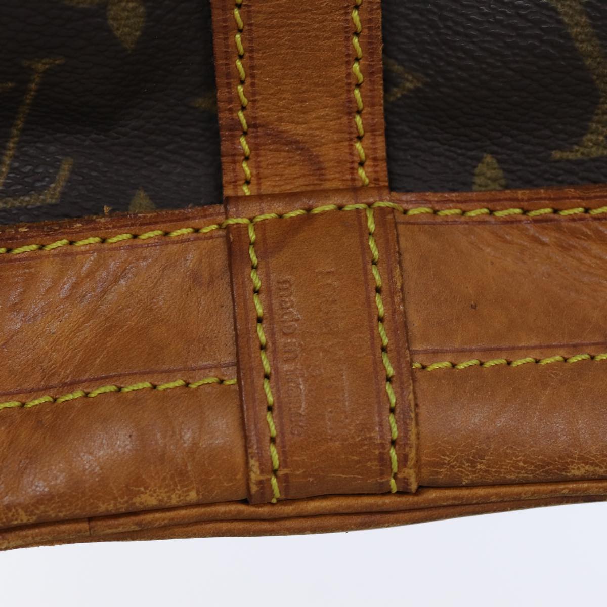 LOUIS VUITTON Monogram Noe Shoulder Bag M42224 LV 75415