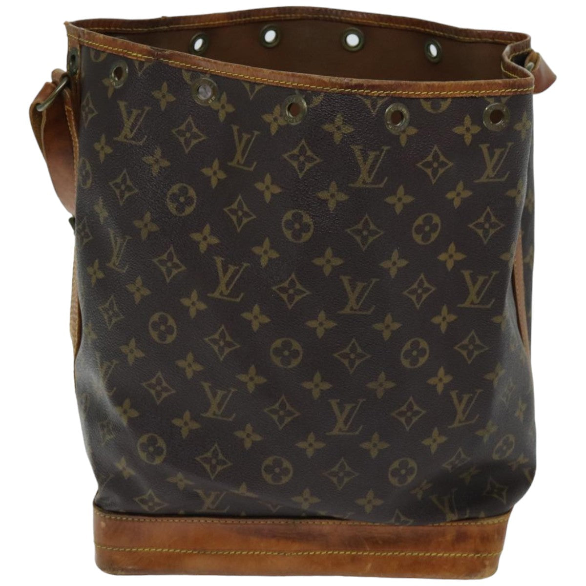 LOUIS VUITTON Monogram Noe Shoulder Bag M42224 LV 75416
