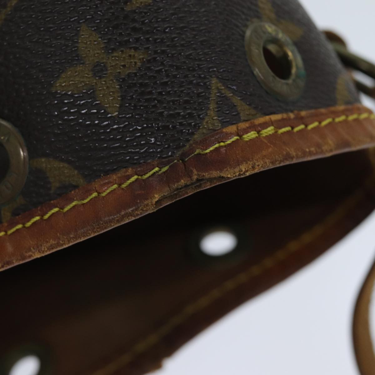 LOUIS VUITTON Monogram Noe Shoulder Bag M42224 LV 75416