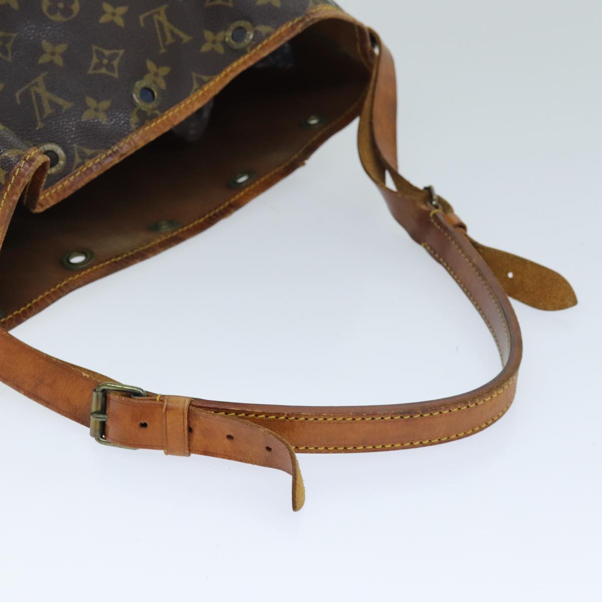LOUIS VUITTON Monogram Noe Shoulder Bag M42224 LV 75416
