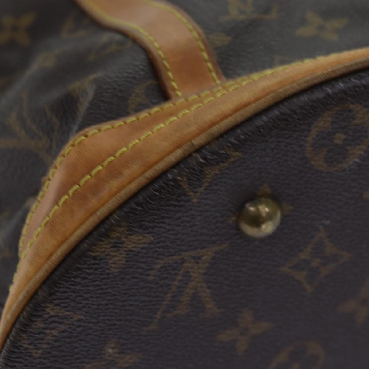 LOUIS VUITTON Monogram Bucket GM Shoulder Bag M42236 LV 75418