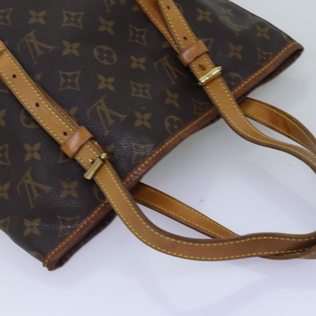LOUIS VUITTON Monogram Bucket GM Shoulder Bag M42236 LV 75418