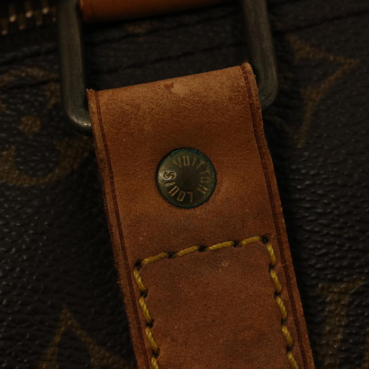 LOUIS VUITTON Monogram Keepall 45 Boston Bag M41428 LV 75423