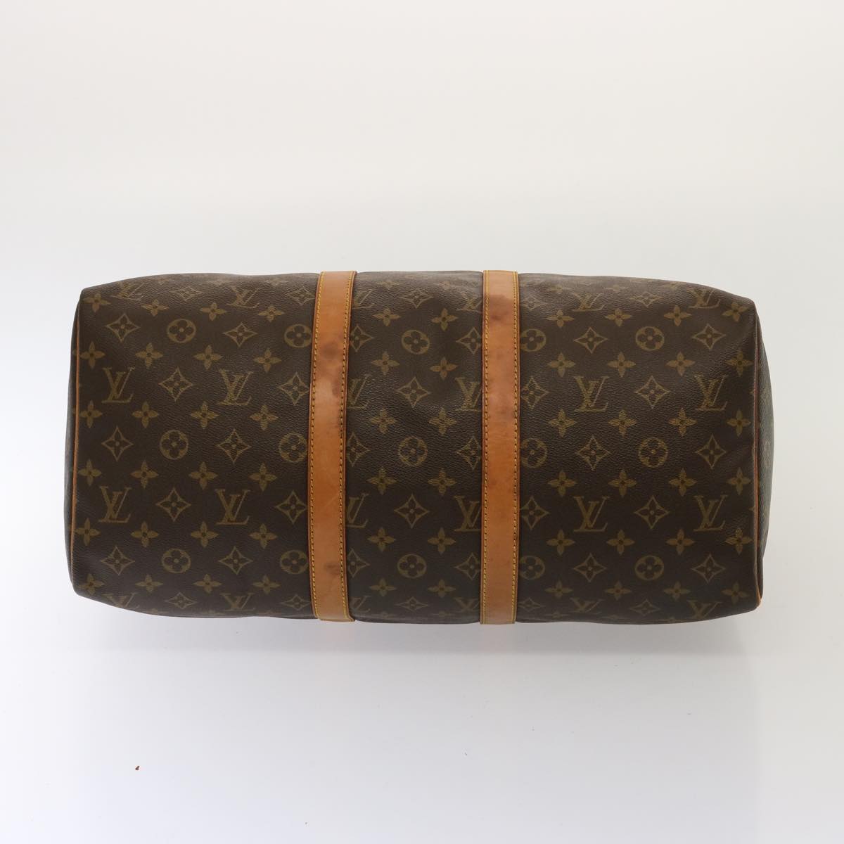 LOUIS VUITTON Monogram Keepall 45 Boston Bag M41428 LV 75423