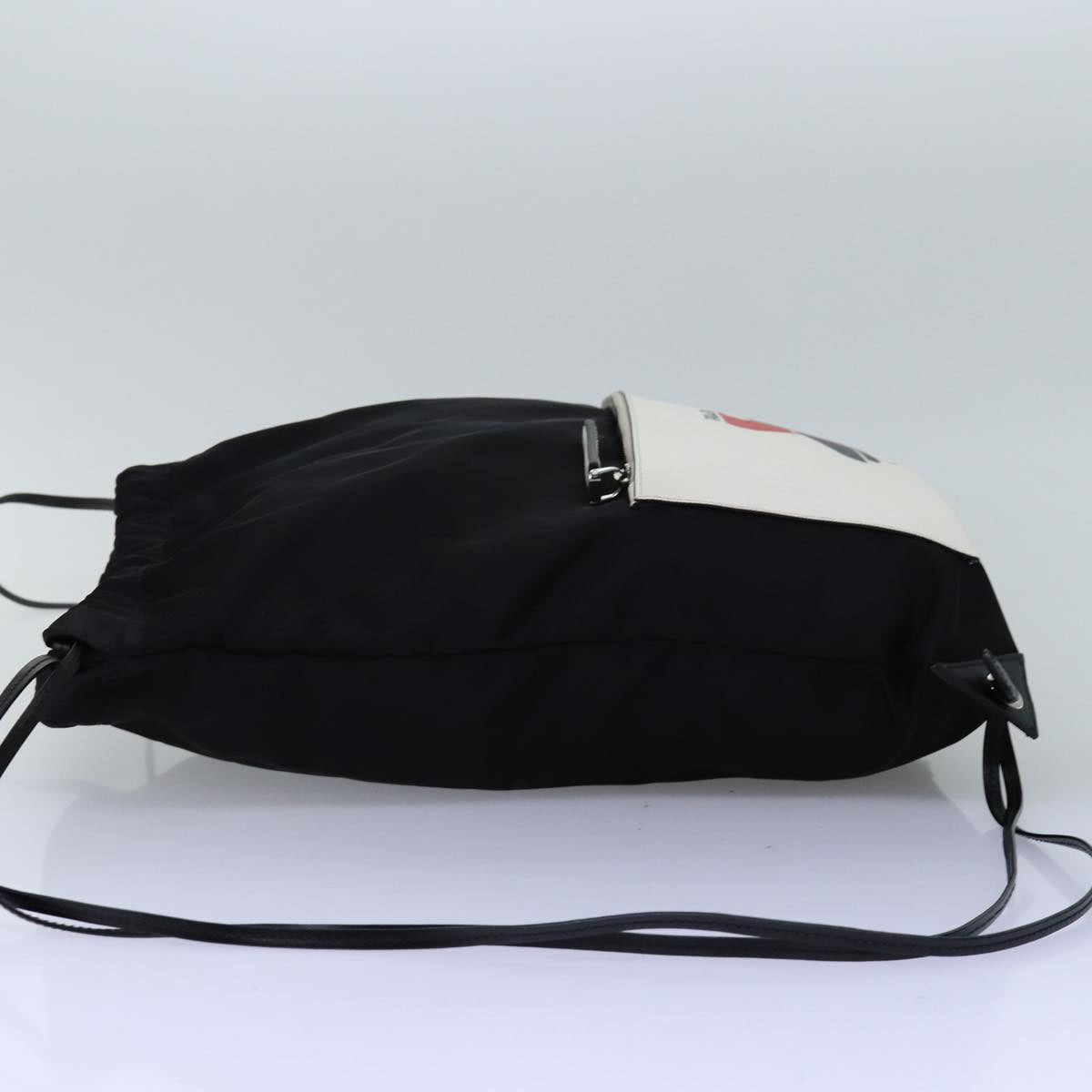 Luxury PradaKnapsack Shoulder Bag Nylon Black 75427