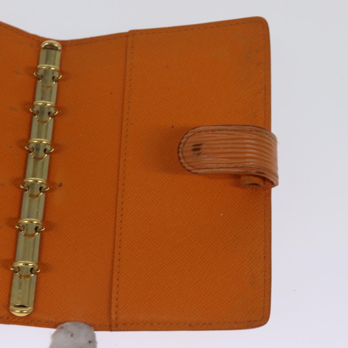 LOUIS VUITTON Epi Agenda PM Day Planner Cover Orange Mandarin R2005H 75445