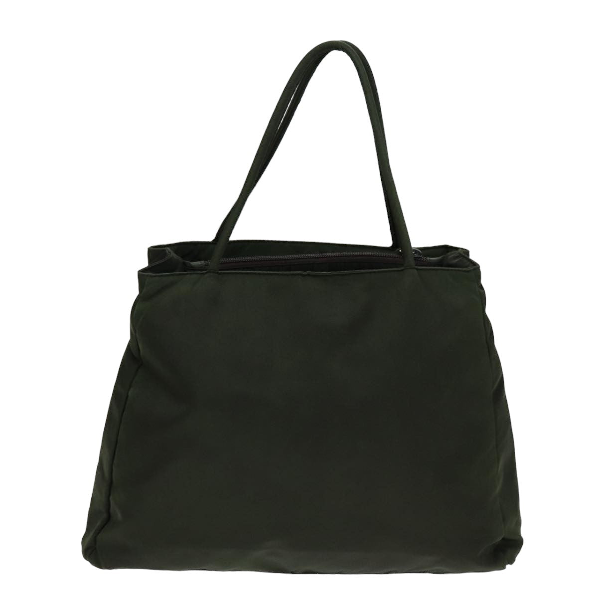 Luxury PradaTote Bag Nylon Khaki 75448