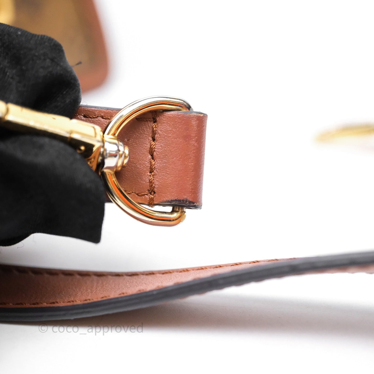 Louis Vuitton Mini Dauphine Monogram Tan Calfskin