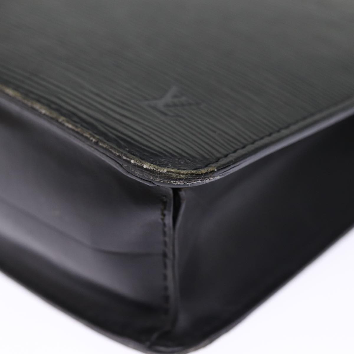 LOUIS VUITTON Epi Pochette Homme Clutch Bag Black Noir M52522 LV 75463