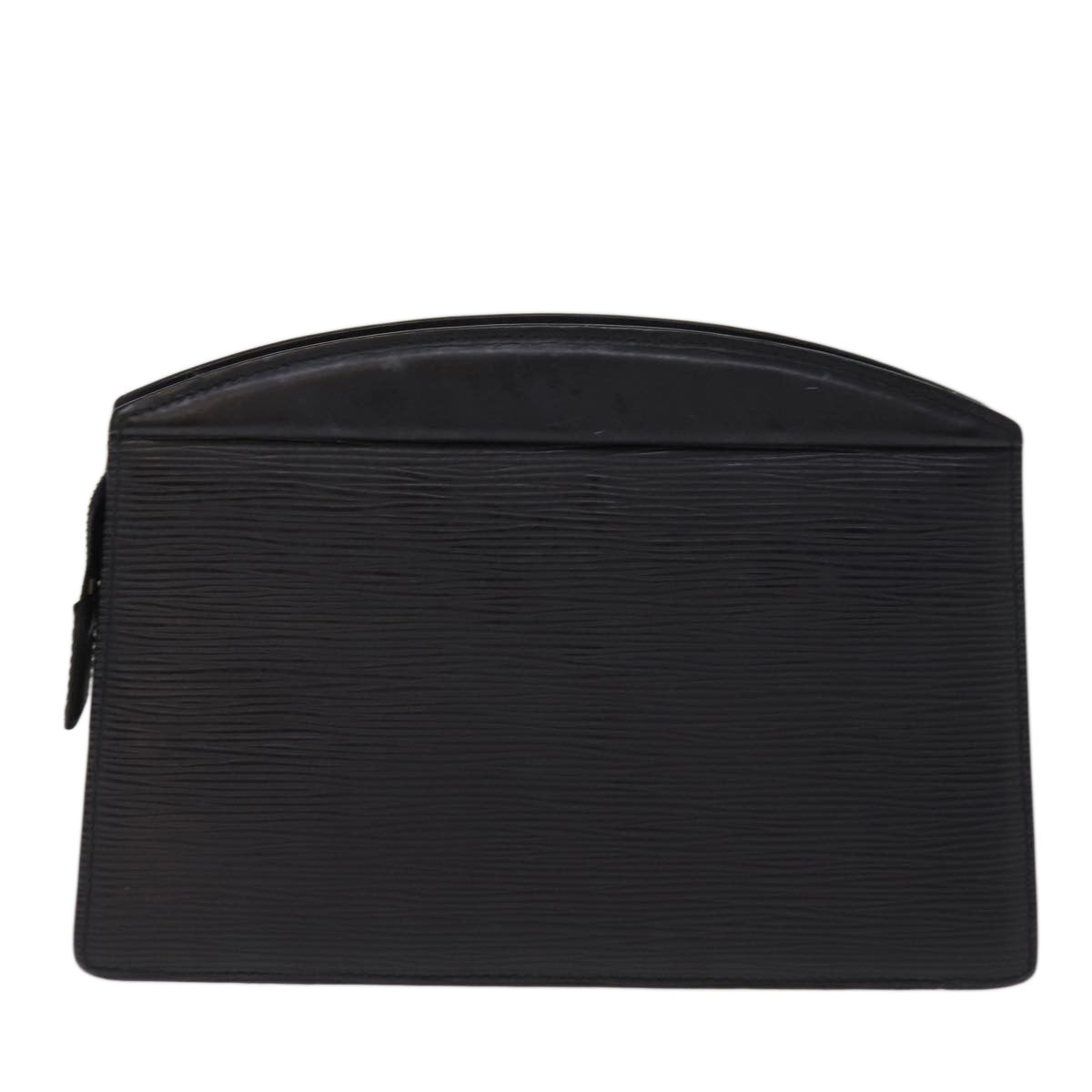 LOUIS VUITTON Epi Trousse Crete Clutch Bag Black M48402 LV 75464